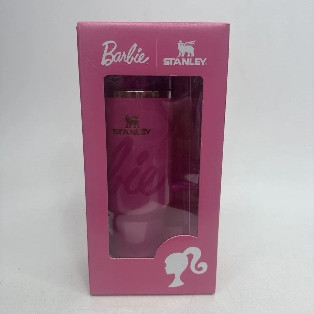 Authentic Barbie x Stanley Icon Tumbler 40 oz Quencher Limited Edition - Picture 2 of 8